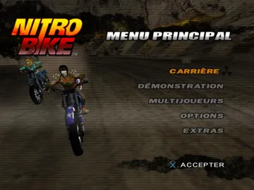 Nitrobike screen shot title